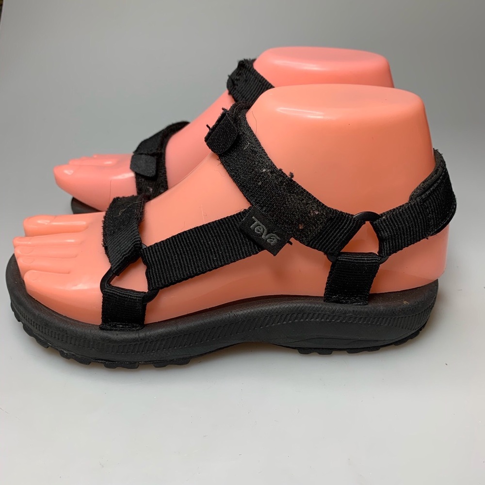 Teva Sandals Shoes Youth Boys Girls Size 1 Black